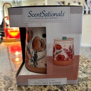 Freckled Floral Wax Warmer - Multicolor